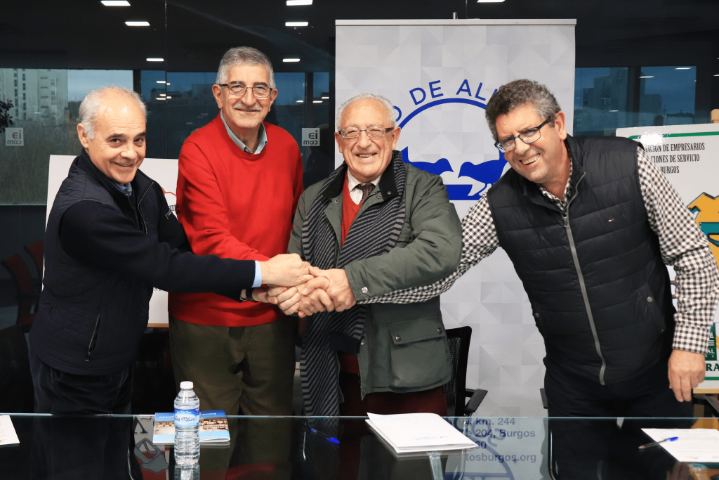 AVECAL y ADESBUR firman el Convenio de colaboración con el Banco de Alimentos