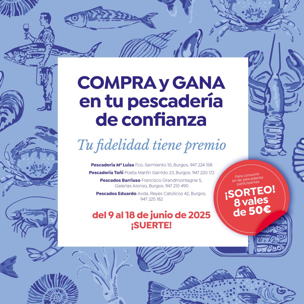 Compra y gana en tu pescadería de confianza
