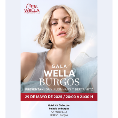 La gran cita de la peluquería vuelve a Burgos con la Gala Wella 2025