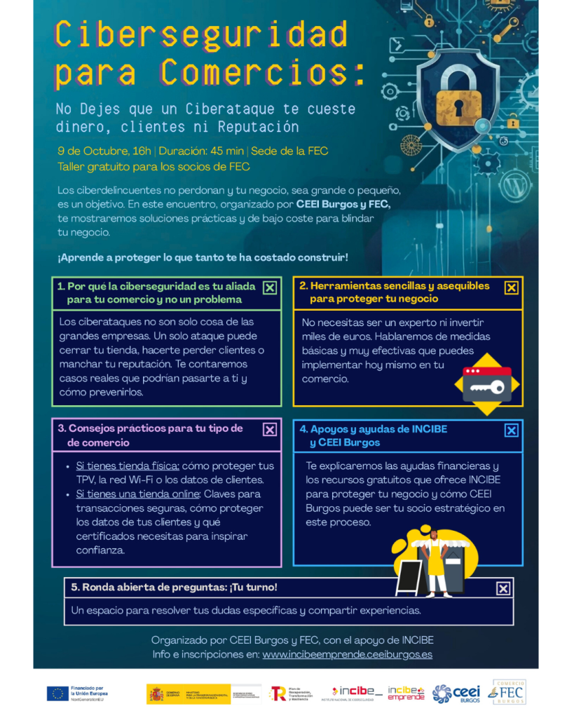 Taller de Ciberseguridad para Comercios