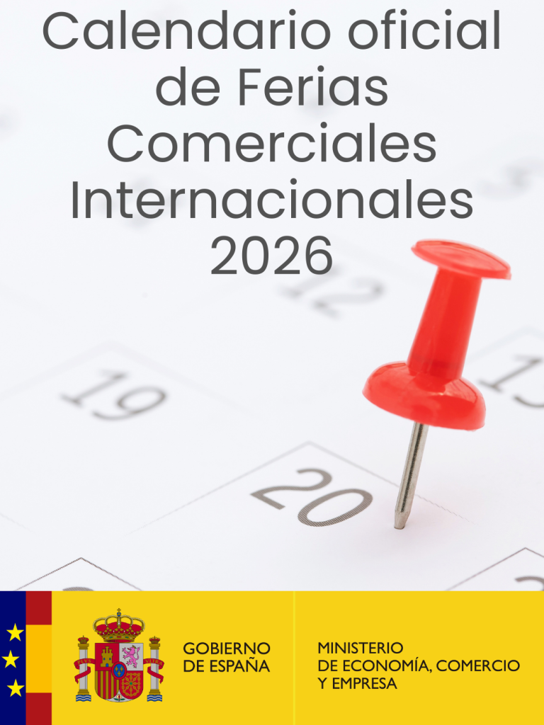 Calendario Oficial de Ferias Comerciales Internacionales del año 2026